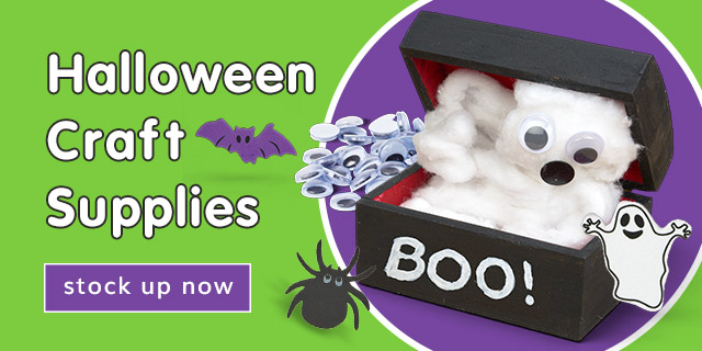 Halloween Craft Supplies - Stock up now! Halloween Craft Supplies - Stock up now!