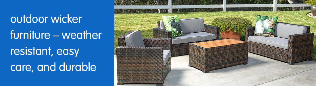 Excellerations® Wicker Outdoor Furniture