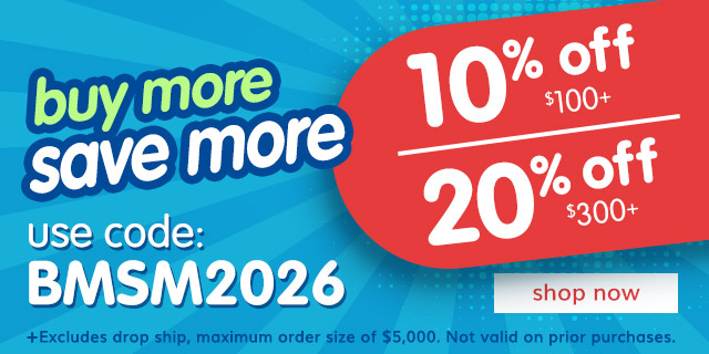 Back to School Starts Now! Buy More Save More, Use code: BMSM2026 Back to School Starts Now! Buy More Save More, Use code: BMSM2026