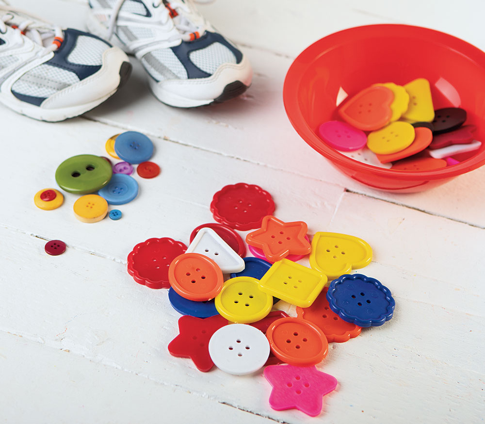 Count The Buttons STEM Activity