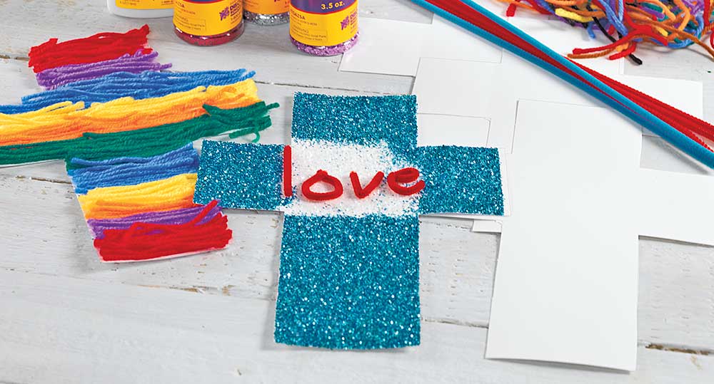 Collage Sample Cross Cross Collage Faith Based Creative Activity