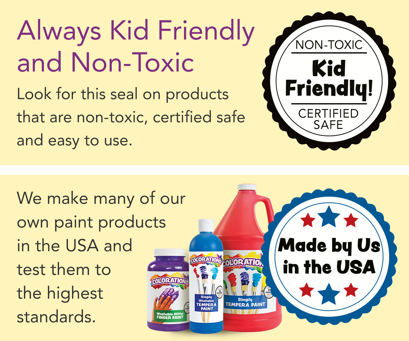 Discount School Supply: Still thinking about Colorations® Simply Washable  Tempera Paint - Gallon?