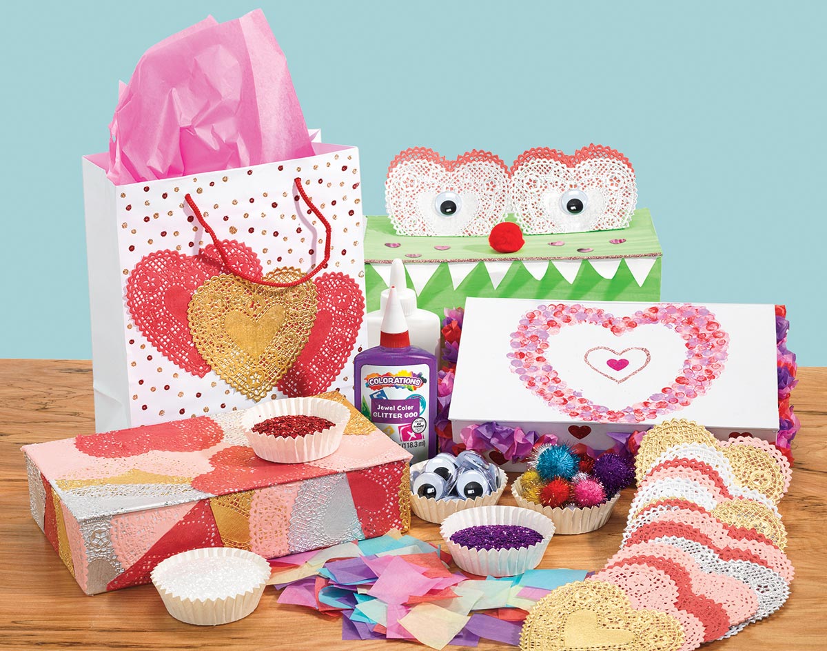 Valentines Day Personlized Valentine Bags and Boxes
