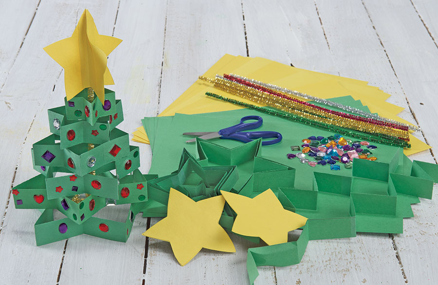 Brainline Stars Tree Stacking Star Tree Creative Activity